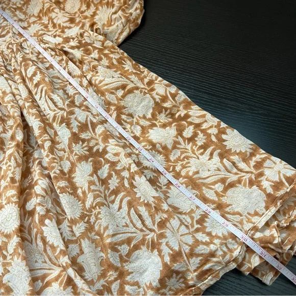 Natural Life Brown Cotton Tunic Aimee Mini Dress Medium - Picture 12 of 12